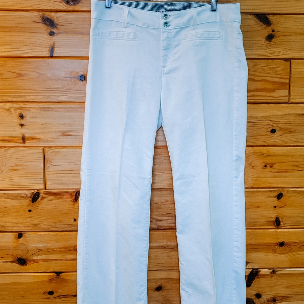 Banana Republic White Jeans